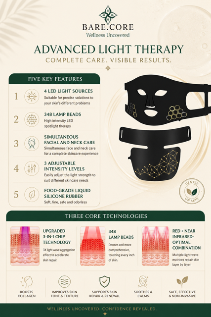 Face & Neck LED Mask