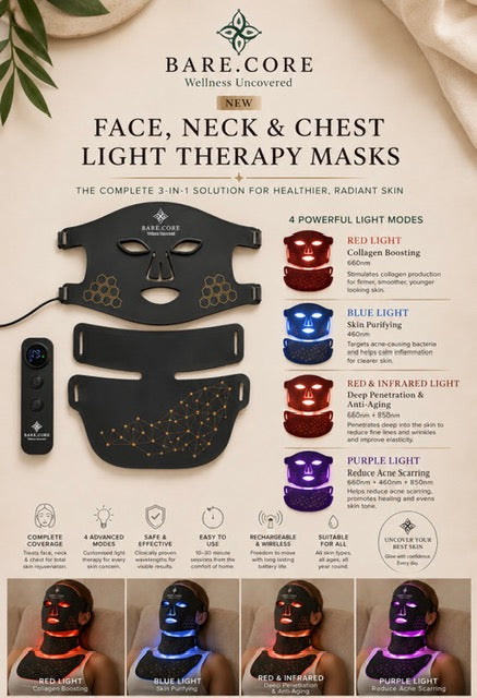 Face & Neck LED Mask